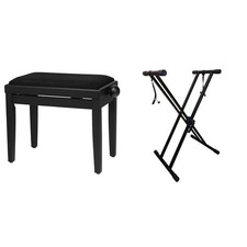 Banquette pour Piano (Noir