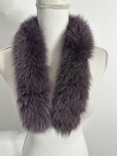 Col En Fourrure Renard Lila