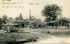 Old postcard Stenay sawmill 1905 Meuse