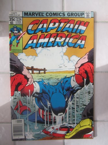 Captain america 224 comics - captain, n°