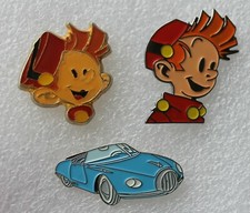 3 Pins Comic Book Spirou