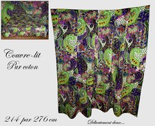 Très beau Couvre-lit indien