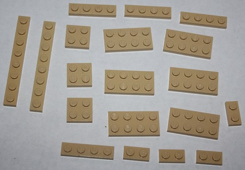 Lego tan brick - tan, 3460