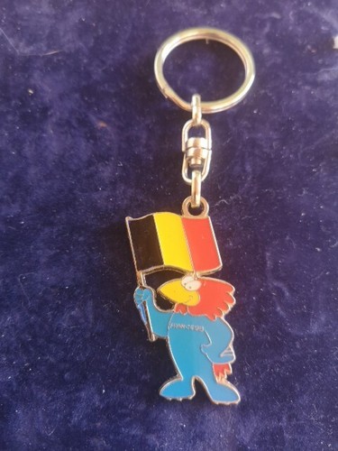 Drapeau belgique footix porte - belgique,
