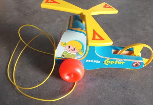 Vintage jouet tirer fisher - tirer,