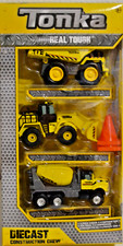 Tonka CONSTRUIT POUR DURER ! DIE-Cast Lot de 3 bétonnières, tombereaux, charg...