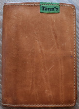 5.25 in x 4 in Tann's Two Fold Wallet - Used