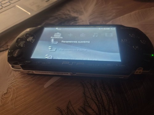 Psp 1004 noire hackée - psp,