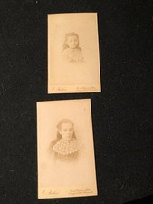 cdv, lot 2 photos , e bichon 