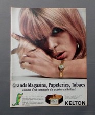 ANTIQUE ADVERT CLIPPING ADVERTISING AD 250917 / KELTON WATCH LIKE C IS CONVENIENT