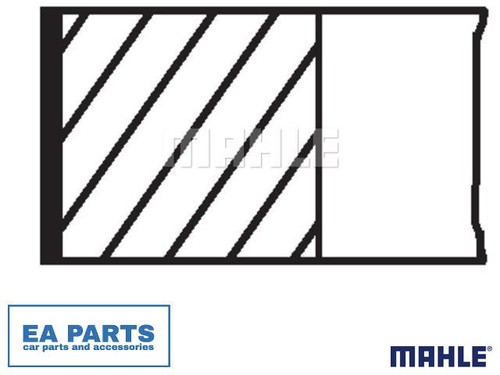 Piston ring kit for - piston, dacia