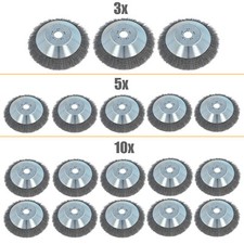 3-5-10-pcs Brosse Rotative