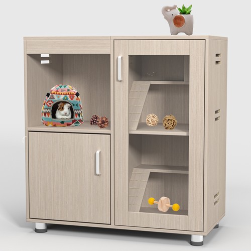 Tier hamster cage wood with - hamster,
