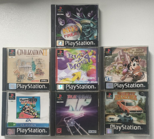 Lot jeux ps1 playstation pal - 7,