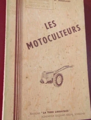 Livre les motoculteurs g - livre,