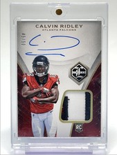 CALVIN RIDLEY 2018 LIMITED RPA ROOKIE PATCH GOLD SPOTLIGHT AUTO /50 Q3798