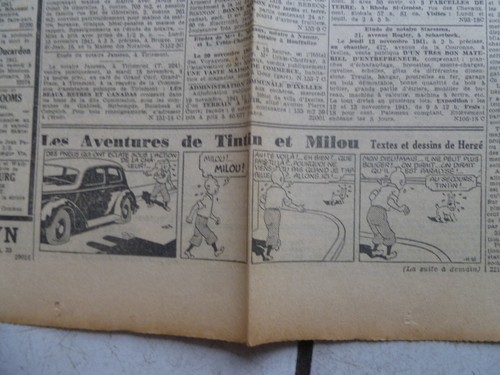 Tintin journal soir num - journal,