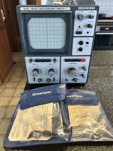 Dual trace oscilloscope - dual, hm