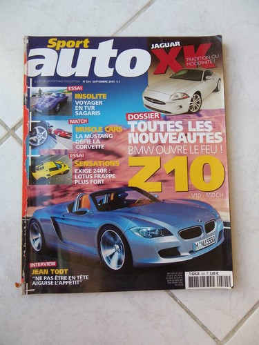 Sport auto 524 - auto, lotus