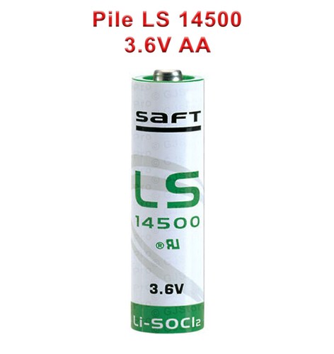 Piles 14500 saft lithium - ls,