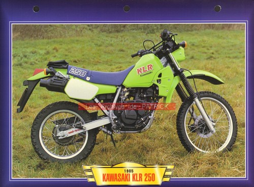 Kawasaki klr 250 - 250, 1985