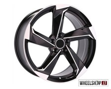 Audi Twist R17 5x112 jantes alliage 4x 17 pouces 7.5j noir jantes VW Seat Skoda