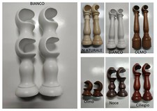 Supports Pour Barre Store en Bois 35 MM Différentes Couleurs,