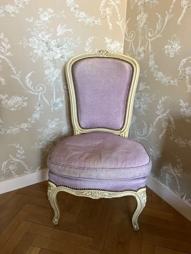 Petite chaise chauffeuse - , louis