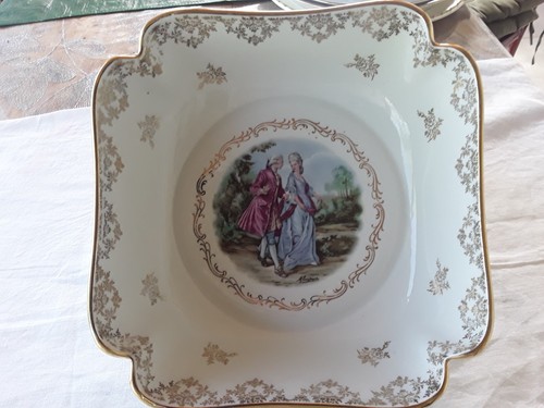 Saladier carré porcelaine - carré,