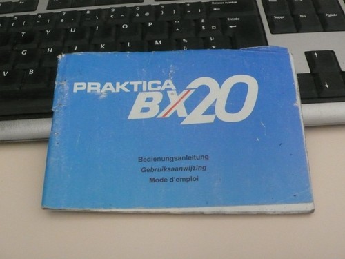 Praktica notice d emploi - bx, 20