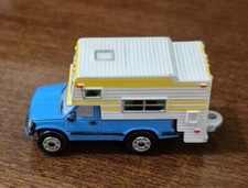 Vintage Micro Machines Camper Pickup,  Galoob 1989
