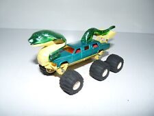 ancienne majorette limousine serpent extranimals naja / année 1988 / belle état