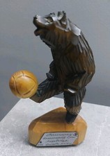 Figurine vintage en bois du