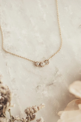 Collier mariage trois - collier, de