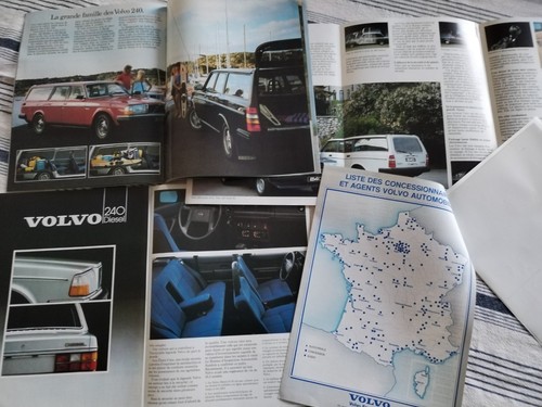 Catalogues brochures volvo - catalogues, 240