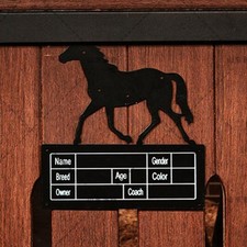 Plaque Signalétique pour Box