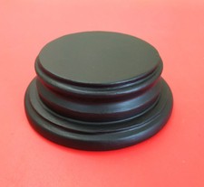 Socle Support Rond  bois noir
