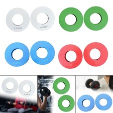 2x Plaques de poids Pratiques à Utiliser Plaques d'haltères Portables