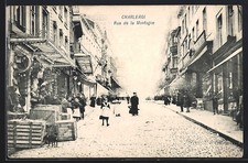 CPA Charleroi, Rue de la Montagne 