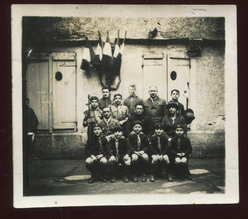 Photo ancienne scouts - photo, à