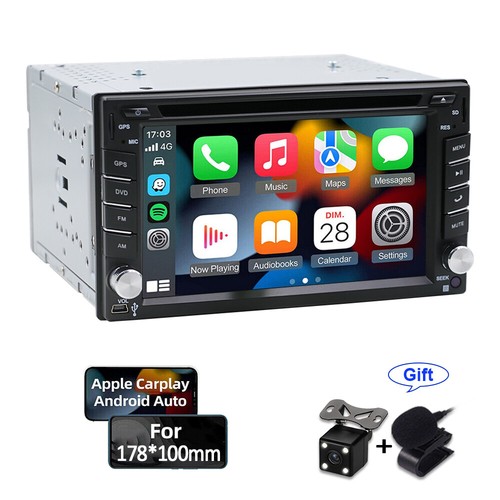 Double 2din autoradio lecteur - 2din,