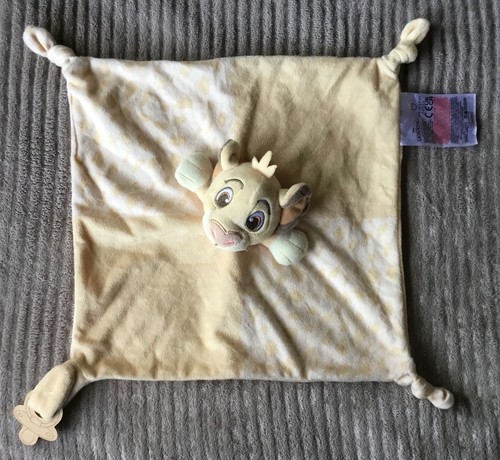 Doudou roi lion simba jaune - roi,