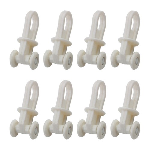 8pcs roue rideau - roue,