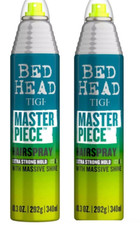 2 Pack TIGI Bed Head Masterpiece Extra Strong Hold with Massive Shine Hairspray