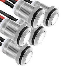 5Pcs 12mm Interrupteur à