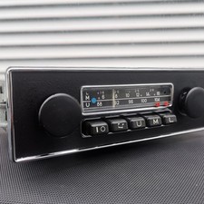 Blaupunkt Mannheim Vintage Car Radio VW Beetle Karmann Ghia 1971 Tested Excellent!