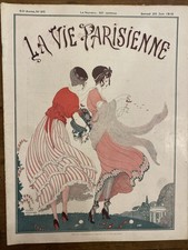 Magazine La Vie Parisienne 1915#26  Gerda WEGENER- E.TOURAINE.... -Curiosa...
