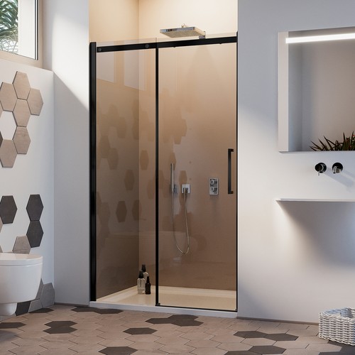 Porte paroi douche coulissante - porte,