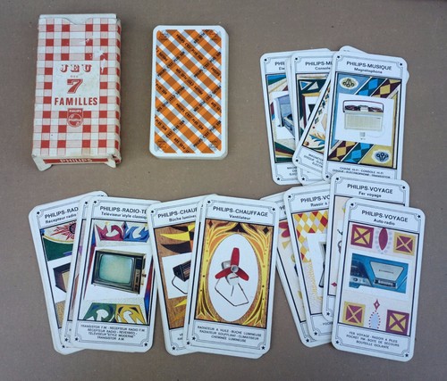 Jeu familles cartes - de,