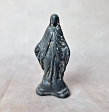 Petite Vierge en Métal Etain